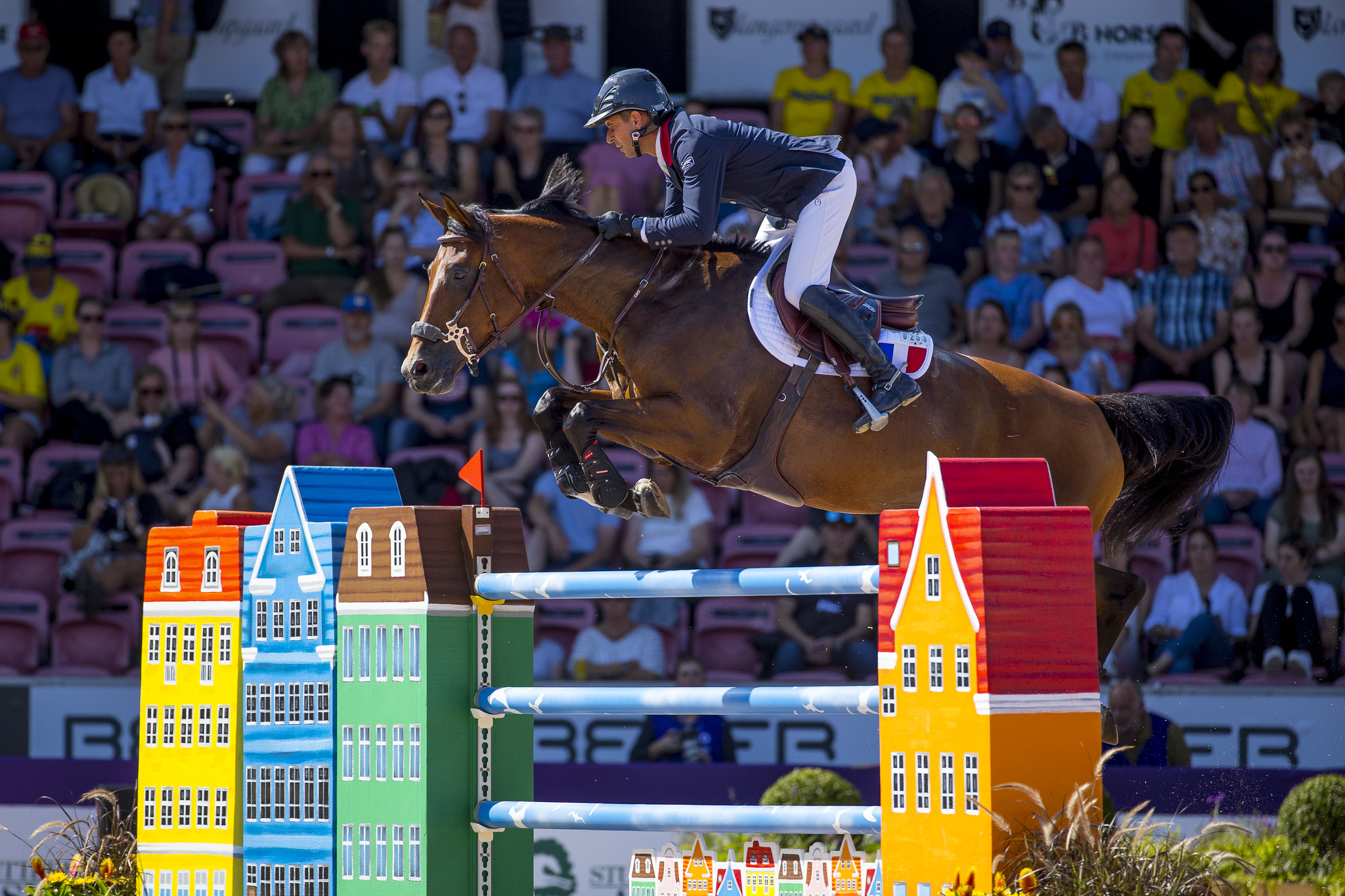 Julien Paillard (FRA) riding Caracole de la Roque